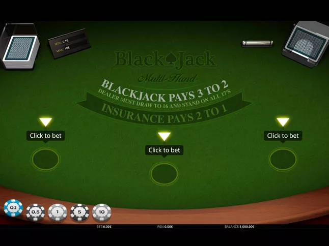 Play 'Blackjack Multihand' for Free and Practice Your Skills!