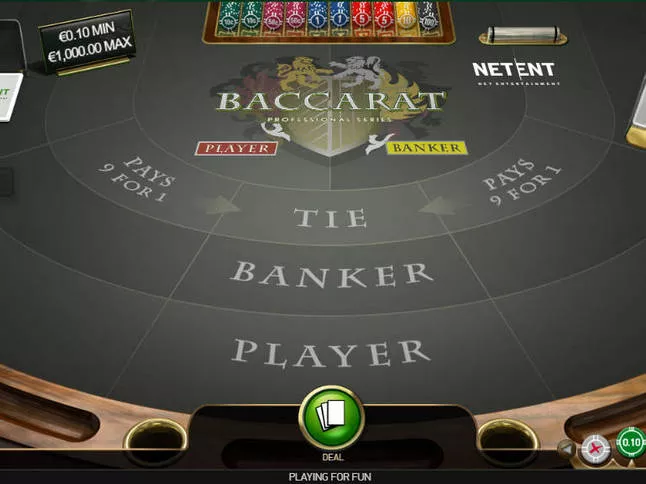 Play 'Baccarat' for Free and Practice Your Skills!